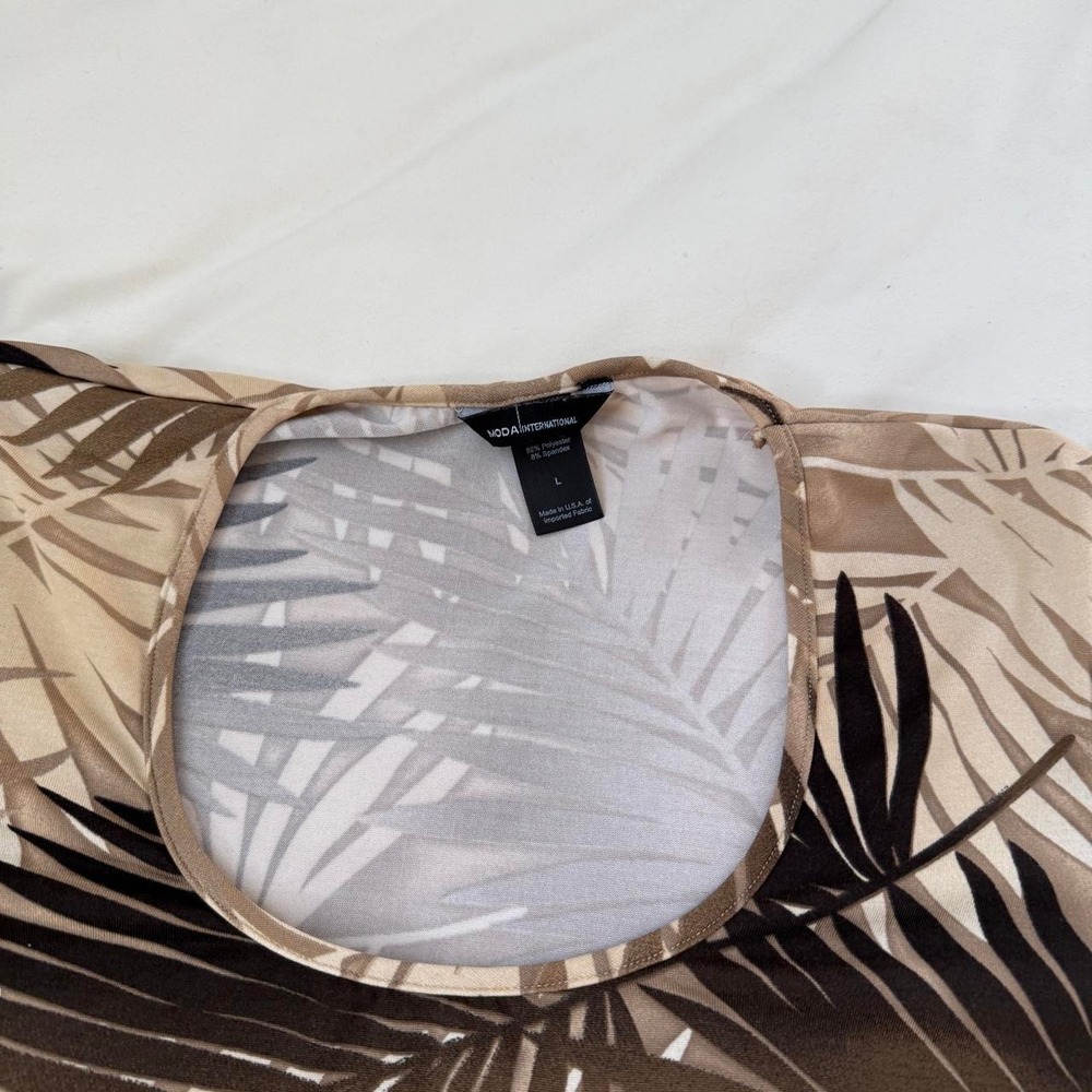 Y2K Tropical Ruched Top - Picture 3 of 4
